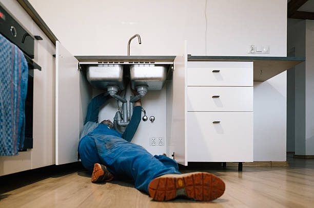 Professional Plumbing technician working in Zanesville, IN